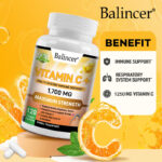 Vitamin C +1700 mg, Multi-system immune defense, Antioxidant, Vitamin supplement