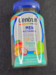 Centrum Men’s Multivitamin Gummies, Tropical Fruit 100 Count EXP 04/2025