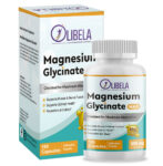 Pure Magnesium Glycinate Chelated 500mg 180 Caps. Sleep, Stress Relief Support