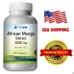 African Mango Extract 5000mg Serving 120 Capsules – Highest Potency By Paklabs