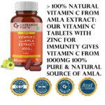 Carbamide Forte Natural Vitamin C Amla Extract Zinc for Immunity Boost 60 tablet