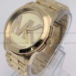 Michael Kors MK5473 Runway Gold Stainless Steel Bracelet MK Dial Ladies Watch