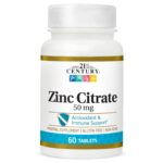 HealthCare Zinc Citrate Tablets 50mg, 60 Count