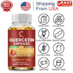 Quercetin 1040 mg with Bromelain & Zinc – Natural Immune Support Supplement 120