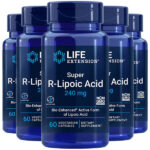 Super R-Lipoic Acid 240mg Bio-Enhanced Act. Lipoic Acid 5X60 Caps Life Extension