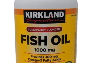 Kirkland Signature Fish Oil Concentrate with Omega-3 Fatty Acids, 400 Softgels,
