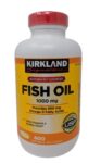 Kirkland Signature Fish Oil Concentrate with Omega-3 Fatty Acids, 400 Softgels,