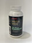 GNC – Mega Men Multivitamins, 50 Plus One Daily – 60 Caps, Exp: 5/24