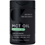 MCT Oil 1000mg 240 Softgels Keto Fuel Brain & Body Non-GMO Coconuts