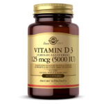 Solgar Vitamin D3 (Cholecalciferol) 125 mcg (5000 IU) 100 Softgels