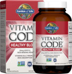 Garden of Life Vitamin Code Iron Supplement, Healthy Blood – 60 Vegan Capsules