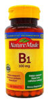 Nature Made Vitamin B1, 100mg Dietary Supplement – 100 Tablets