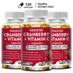 Cranberry Extract 25,000mg 120 Capsules With Vitamin C&Vitamin E  Immune Support