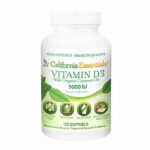 Vitamin D3 5000iu (125mcg) Enhanced with Organic Coconut Oil