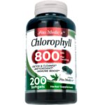 Lab – Chlorophyll – pure – 800 mg per serving- 200 Softgels – chlorophyll capsul