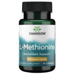 Swanson 100% Pure L-Methionine 500 mg 30 Capsules