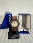 Casio Forester FT-500WC-5BVCF Sport Beige Brown Resin Case Nylon Band Men Watch