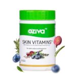 OZiva Skin Vitamins 60 Capsules for Men & Women,Vitamin E & C