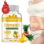 120pcs Bromelain 500mg – Antioxidant,Digestive Support,Gut Health,Immune Support