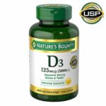 Nature’s Bounty Vitamin D3 125 mcg, 400 Softgels