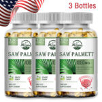 1000mg Saw Palmetto Capsules Premium Prostate Health Support Supplement for Men