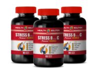 mood support – STRESS B W/ C – brain booster natural 3 BOTTLE