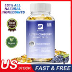 Zeaxanthin and Lutein Cowberry Capsule | 120 Softgels Grape Seed for Eye Health