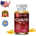 Coenzyme Q-10 300mg Antioxidant, Increase Energy & Stamina, Heart Health Support