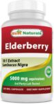 Best Naturals Elderberry 5000mg 120 Veg Capsules