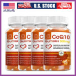 500mg Coenzyme Q10 Gummies Cardiovascular Heart Health Increase Energy & Stamina