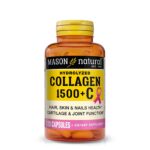 Mason Natural Collagen 1500 mg. Hair Nails & Skin, joint function, 120 Caps