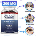 5-HTP 200mg – with Co-factor B6 – Enhance Energy, Improve Sleep, Mood & Anxiety