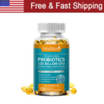 Probiotics 120 Billion CFU Potency Digestive Immune Health 120 Capsules USA