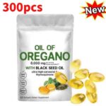 Oregano Oil Premium- Formula 6000mg-Organic Extract 300 Softgels Immune-Support-