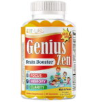 Memory Booster Brain Focus Omega 3 Supplement for Kids & Teens- 60 Gummy 1/12/25