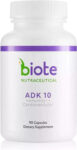 bioTE Nutraceuticals – ADK 10 – Immunity + Cardiovascular (90 Capsules)