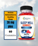 Natural Sleep Well Gummie- Sleep Aid, Relaxation, Mood Booster w/Melatonin