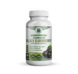 Black Elderberry Capsules 2000 mg (180 Capsules) Sambucus Herbal Supplement