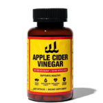 Apple Vinegar Capsules – Vitamin D3 and Zinc -750 mg Acetic Acid