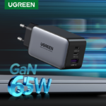 UGREEN GaN 65W USB C Charger Quick Charge 4.0 3.0 QC4.0 QC PD3.0 PD USB-C Type C Fast USB Charger For iPhone 13 Pro Max Macbook