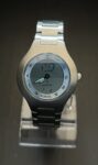 Fossil Big Tic [JR-7999] Y2K Stainless Steel Kanji Mens Wristwatch New Battery