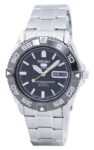 Seiko 5 Sports Automatic Stainless Steel 39mm 23 Jewels SNZB23J1 100M Mens Watch