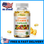 Vitamin E Capsule 180 mg (400 IU) 120 Softgels Anti-Wrinkle Immune Support