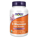 NOW FOODS D-Mannose Organic & Pure 3 oz Powder