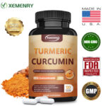 Turmeric Curcumin Capsules 2600mg – Bone and Joint Health, Enhanced Immunity