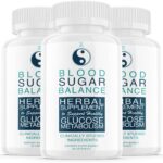 (3 Pack) Blood Sugar Balance Herbal Supplement, Official Formula, (180 Capsules)