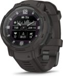 Garmin Instinct Crossover Solar, Rugged Hybrid Smartwatch , Graphite