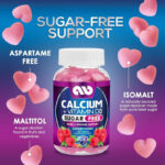 Sugar free calcium gummies 400 IU Vitamin D3