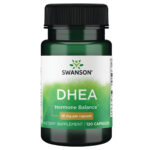 Swanson DHEA (dehydroepiandrosterone) Capsules, 10 mg, 120 Count