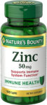 Nature’s Bounty Zink Supports Immune Health 50mg 100 ct Caplets